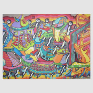 Street Art Paper Seidenpapier