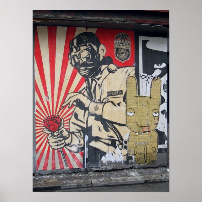 Street Art Poster (Vorne)