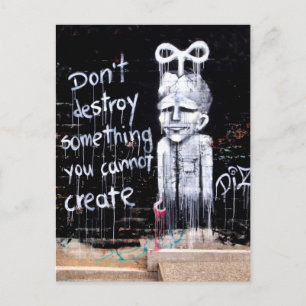 Street ART Postkarte