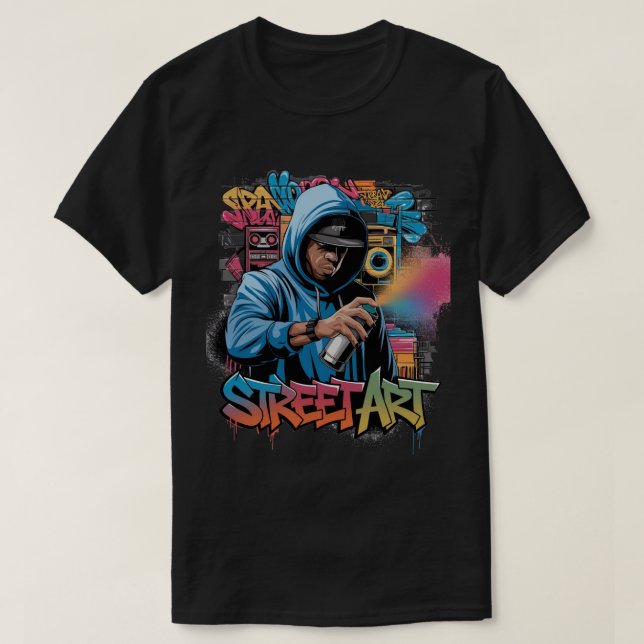 Street Art T-Shirt (Design vorne)