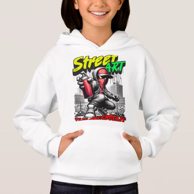 Street Art T - Shirt Design - Bold und Urban Graph (Vorderseite)