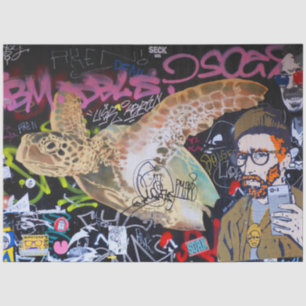 Street Art Urban 11 Dekoupage Tissue Paper Seidenpapier
