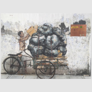 Street Art Urban 26 Decoupage Tissue Paper Seidenpapier