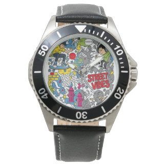 Street atmosphere armbanduhr