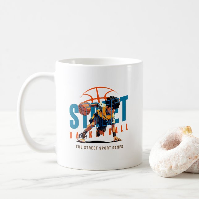 Street Basketball | 11# Klassische Tasse (Mit Donut)