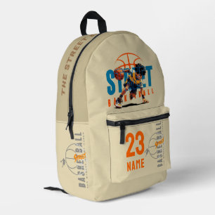 Street Basketball   Bedruckter Rucksack