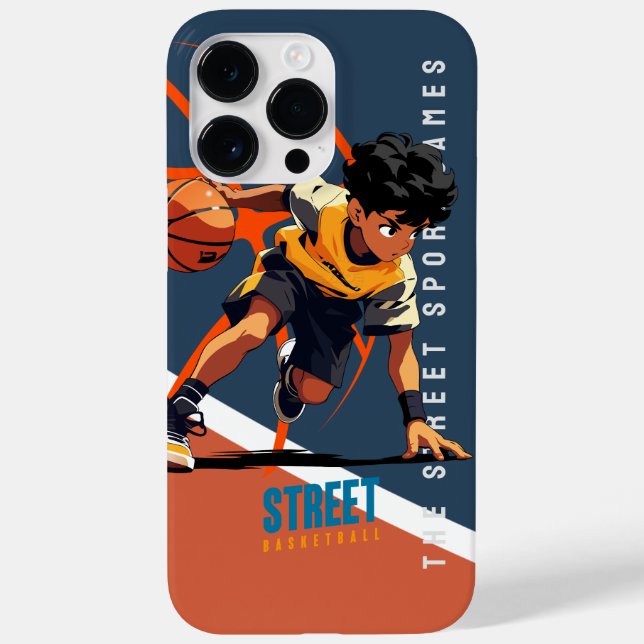 Street Basketball | Case-Mate iPhone 14 Pro Max Hülle (Rückseite)