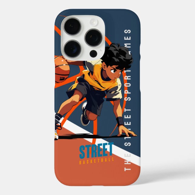 Street Basketball | iPhone 16 Pro Hülle (Rückseite)
