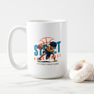 Street Basketball Klassische Tasse mit 15#