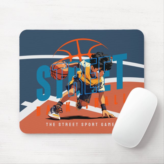 Street Basketball | Mousepad (Mit Mouse)