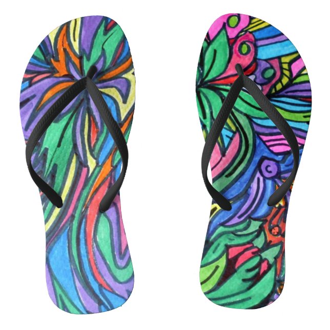 Street Beat Dreh Flop Flip Flops (Fußbett)