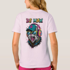 Street Cat DJ Attitude – Fette Streetwear-Kunst T-Shirt