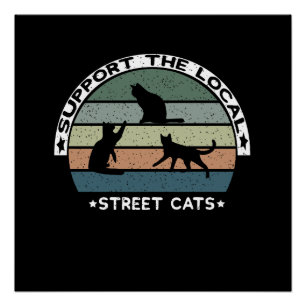 Street Cats Poster