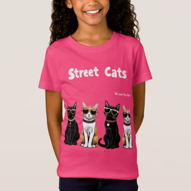 Street Cats T-Shirt (Vorderseite)