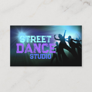 Street Dance Classes Angesagt-Hop Cool Moves Visitenkarte