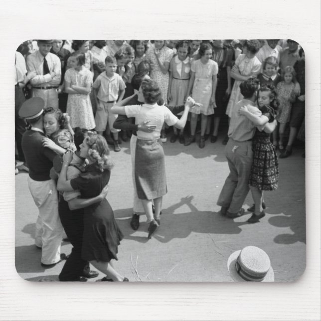 Street Dance, Crowley, Louisiana, 30er Mousepad (Vorne)