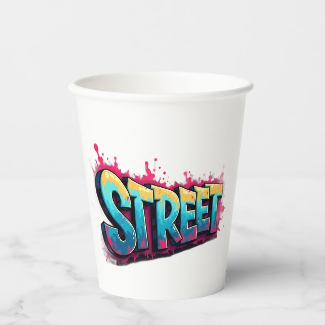 “Street Dreams” “City Speaks” “Urban Pulse” “Concr Pappbecher (Vorderseite)