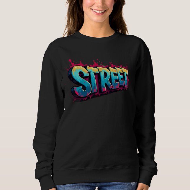 “Street Dreams” “City Speaks” “Urban Pulse” “Concr Sweatshirt (Vorderseite)