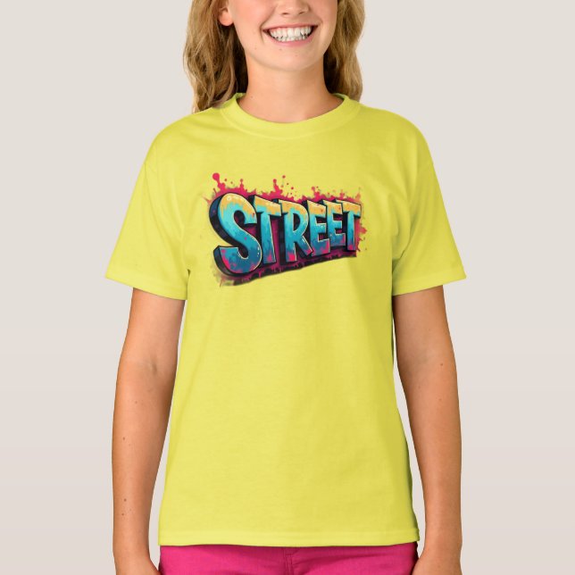 “Street Dreams” “City Speaks” “Urban Pulse” “Concr T-Shirt (Vorderseite)