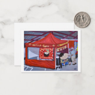 Street Fair Mitteilungskarte