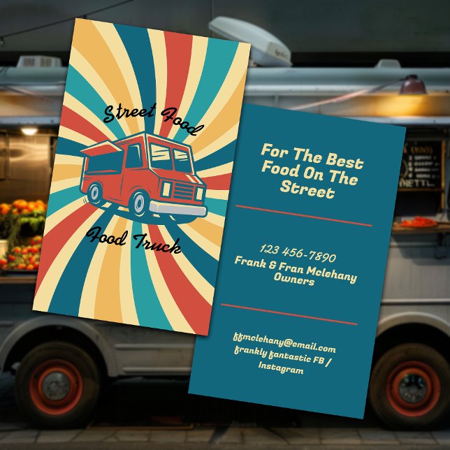 Street Food LKW Visitenkarte (Von Creator hochgeladen)