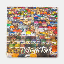 Street Food Market Rod Fai Bangkok Thailand