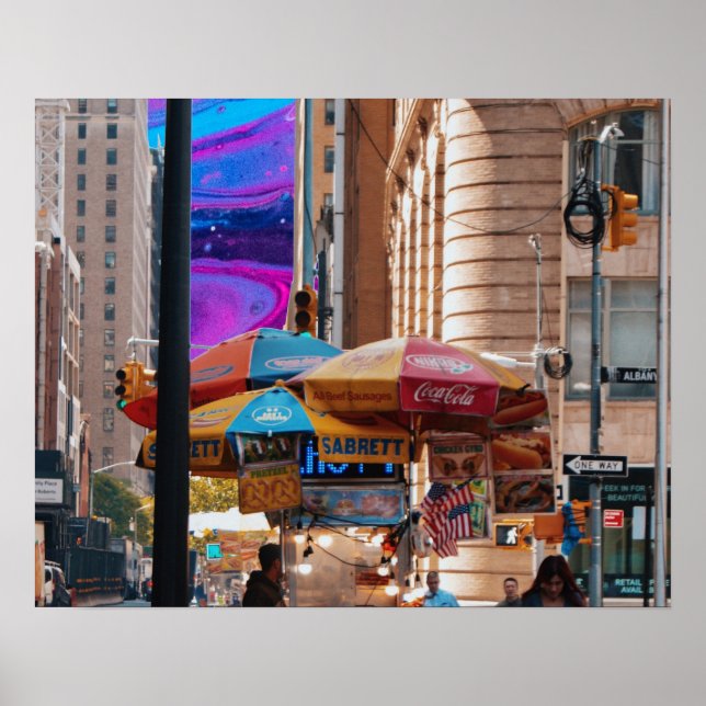 street food poster (Vorne)