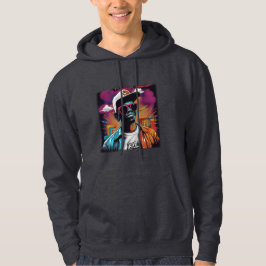  Street graffiti art RAP and Hip Hop - Hip Hop Pul Hoodie