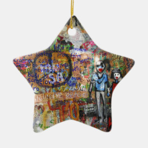Street Graffiti Artwork Keramik Ornament