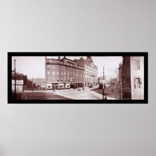 Street Hotel Boston, MA Foto 1903 Poster