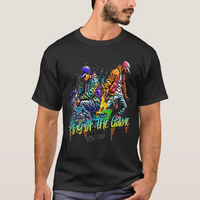 Street King - Premium Urban Streetwear T-Shirt (Vorderseite)