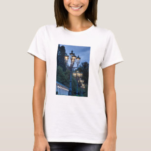 Street lamps night, Germany T-Shirt