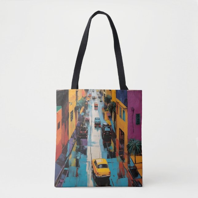 Street Pop Art Tasche (Vorderseite)