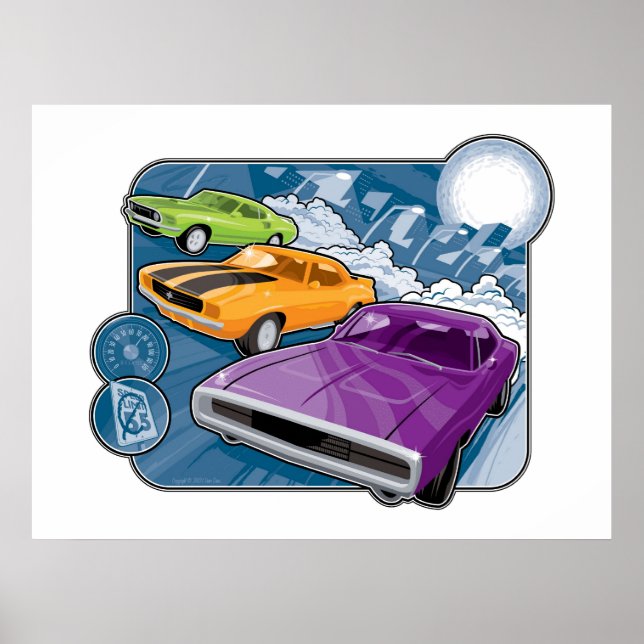 Street Race Poster (Vorne)