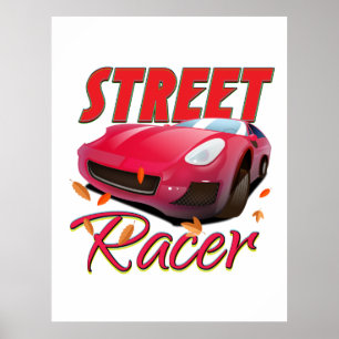Street Racer Poster