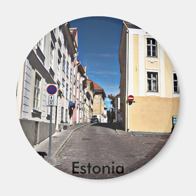 Street Scene Estland, Magnet (Vorne)