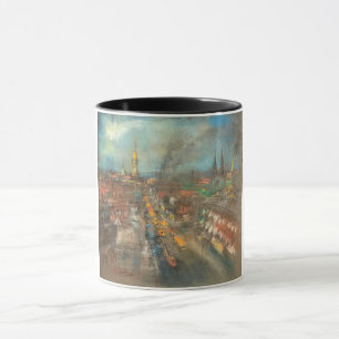 Street Scene in Indianapolis (Indiana, USA) Tasse