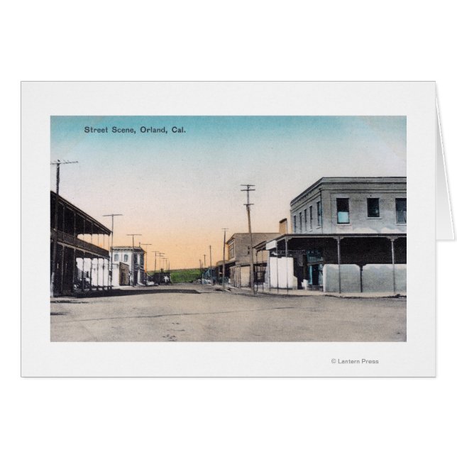 Street SceneOrland, CA (Vorderseite (Horizontal))