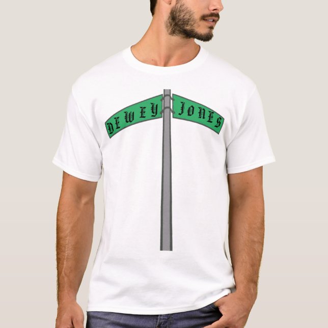 Street Sign mit meinem Namen_ T-Shirt (Vorderseite)