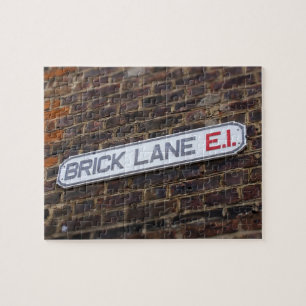 Street Signs of London - Brick Lane -8x10 - 110 pc