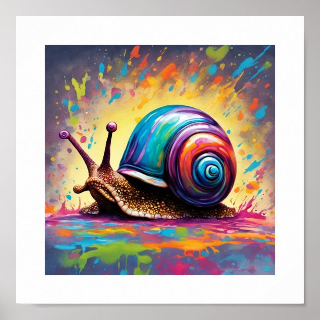 Street Snail Poster (Vorne)