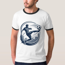 Street-Soccer-Kunstwerk T-Shirt