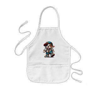 Street Style Bulldog  Kinderschürze