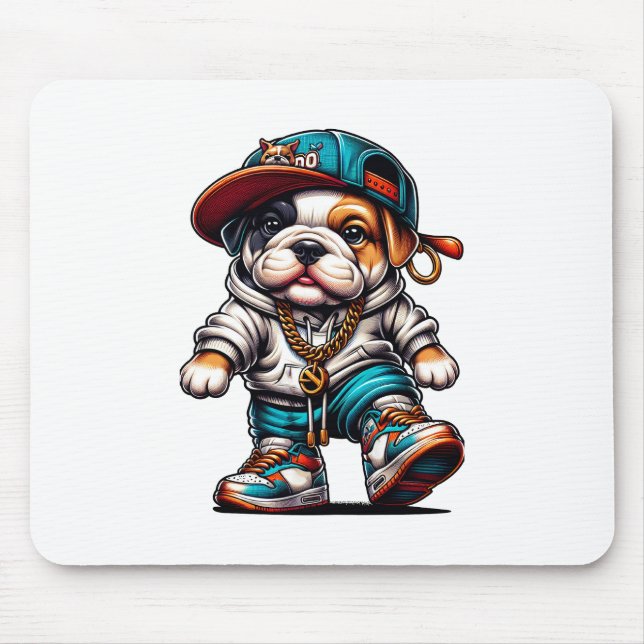 Street Style Bulldogge Mousepad (Vorne)