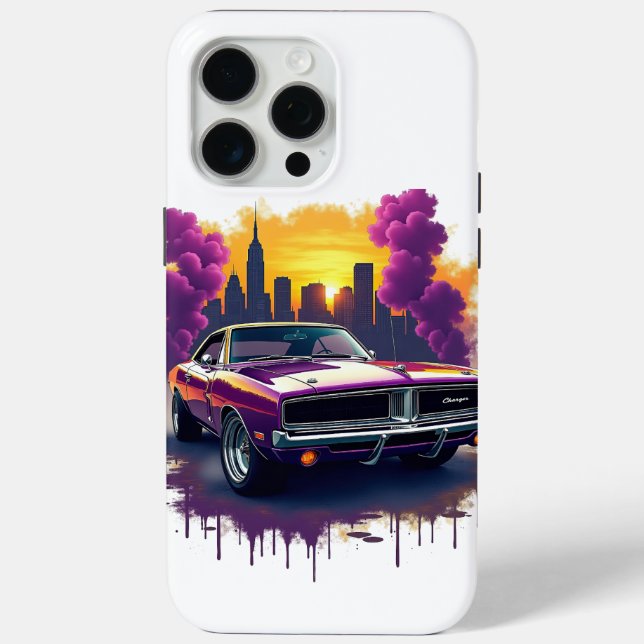 Street Style Muscle Car  Case-Mate iPhone Hülle (Rückseite)