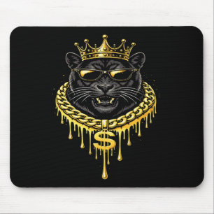Street Style Panther Drip König Mousepad