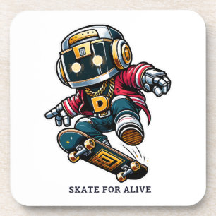 Street Style Skate Serie Getränkeuntersetzer