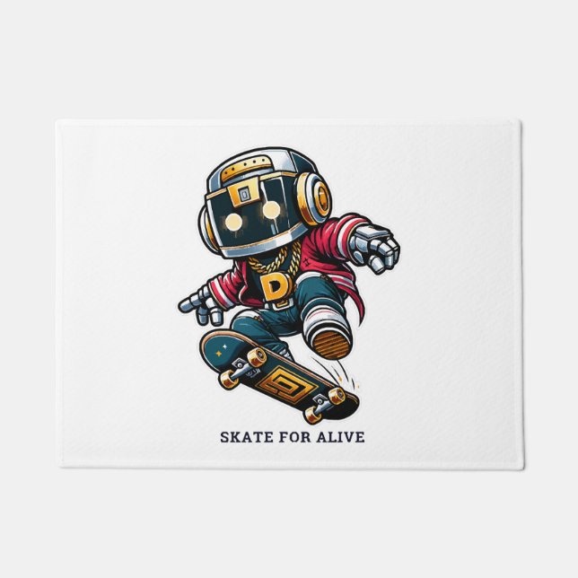 Street Style Skate Series Fußmatte (Vorderseite)
