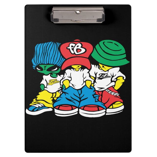 Street Style Squad” Klemmbrett (Vorderseite)