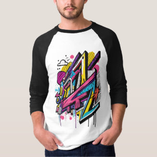 Street Style Vibes Graffiti und Street Art T - Shi T-Shirt